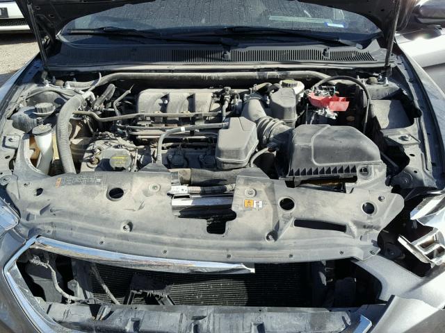 1FAHP2E85EG121457 - 2014 FORD TAURUS SEL GRAY photo 7