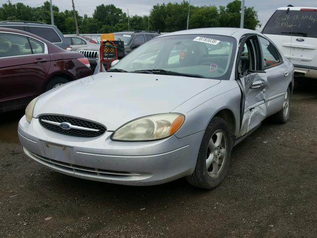 1FAFP55202G224978 - 2002 FORD TAURUS SES SILVER photo 2