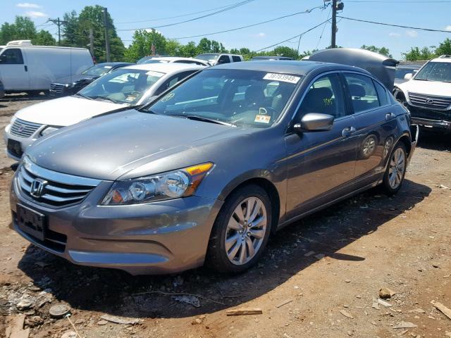 1HGCP2F82CA136941 - 2012 HONDA ACCORD EXL CHARCOAL photo 2