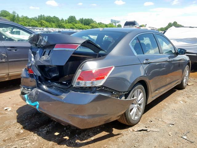 1HGCP2F82CA136941 - 2012 HONDA ACCORD EXL CHARCOAL photo 4