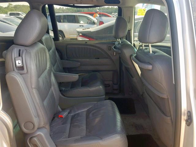 5FNRL386X7B045886 - 2007 HONDA ODYSSEY EX GRAY photo 6