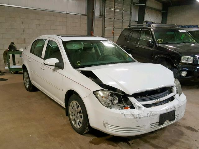 1G1AT58H297191582 - 2009 CHEVROLET COBALT LT WHITE photo 1