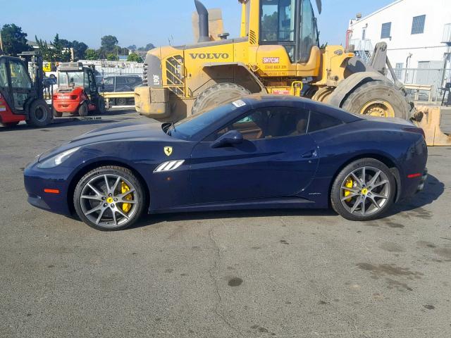 ZFF65TJA5D0195122 - 2013 FERRARI CALIFORNIA BLUE photo 3