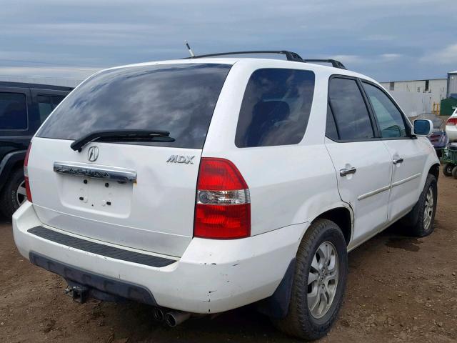 2HNYD18913H524722 - 2003 ACURA MDX TOURIN WHITE photo 4