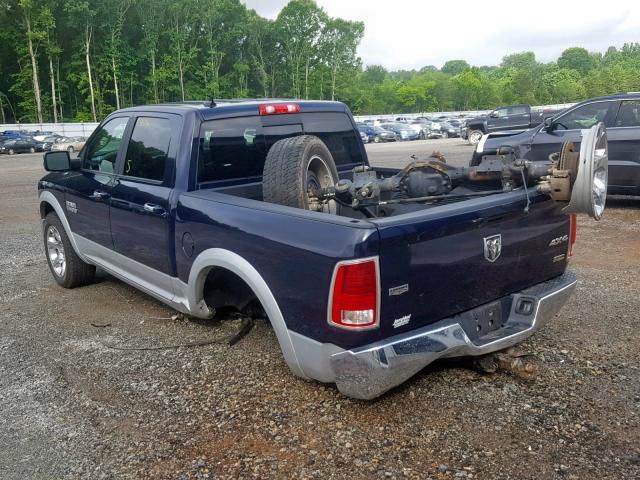 1C6RR7NG4GS288994 - 2016 RAM 1500 LARAM BLUE photo 3