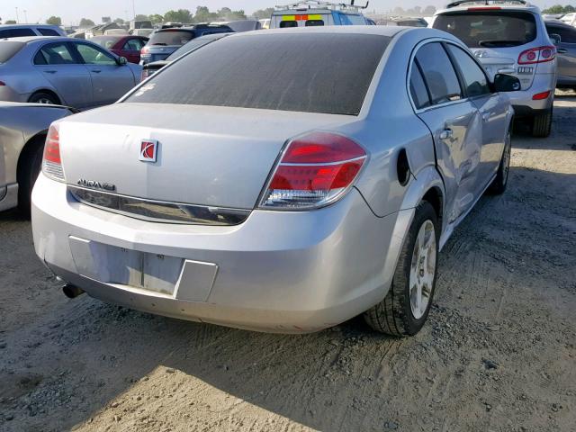 1G8ZS57BX9F182848 - 2009 SATURN AURA XE SILVER photo 4