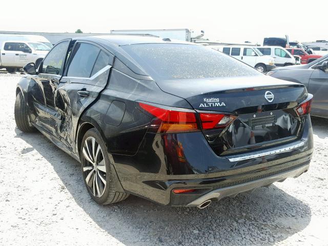 1N4BL4CV6KN321115 - 2019 NISSAN ALTIMA SR BLACK photo 3