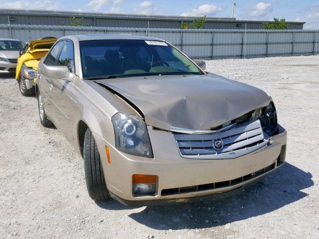 1G6DP577360200136 - 2006 CADILLAC CTS HI FEA BEIGE photo 1