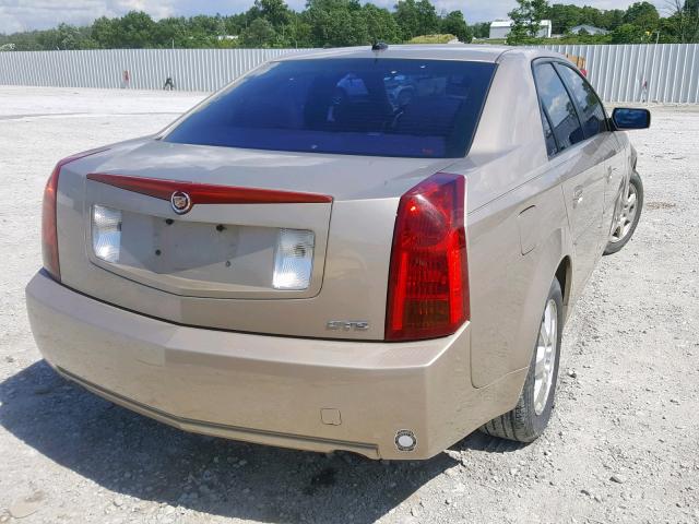 1G6DP577360200136 - 2006 CADILLAC CTS HI FEA BEIGE photo 4