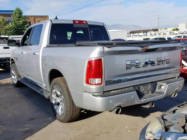 1C6RR7PM5FS730358 - 2015 RAM 1500 LONGH SILVER photo 3