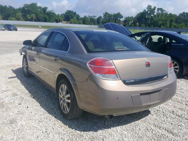 1G8ZS57NX7F154829 - 2007 SATURN AURA XE GOLD photo 3