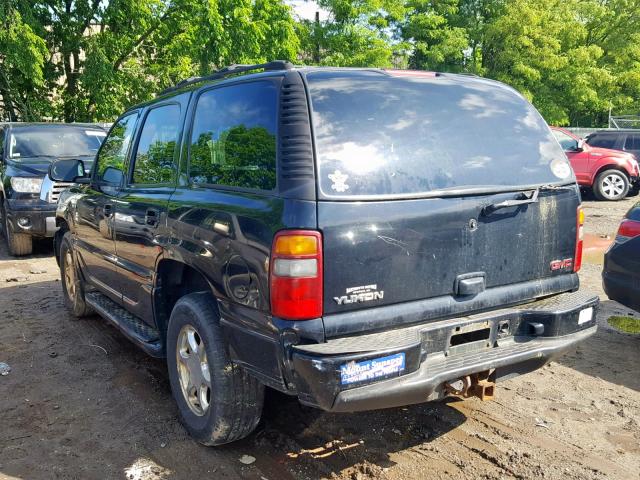 1GKEK63U93J125339 - 2003 GMC YUKON DENA BLACK photo 3