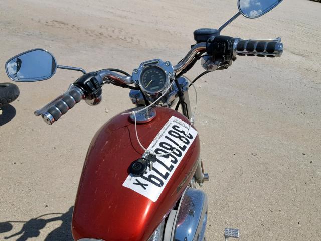 1HD4CP2148K431883 - 2008 HARLEY-DAVIDSON XL883 C RED photo 5