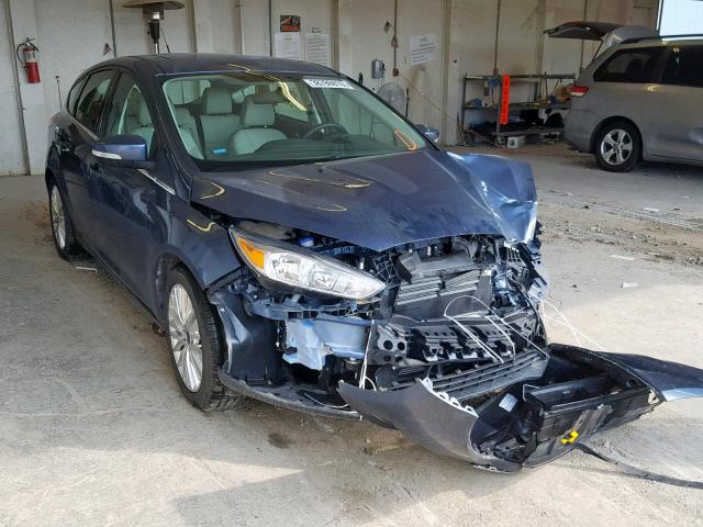 1FADP3N28JL243070 - 2018 FORD FOCUS TITA BLUE photo 1