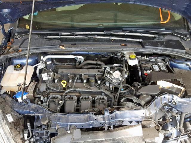 1FADP3N28JL243070 - 2018 FORD FOCUS TITA BLUE photo 7