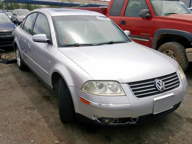 WVWPD63B93P384858 - 2003 VOLKSWAGEN PASSAT GLS SILVER photo 1