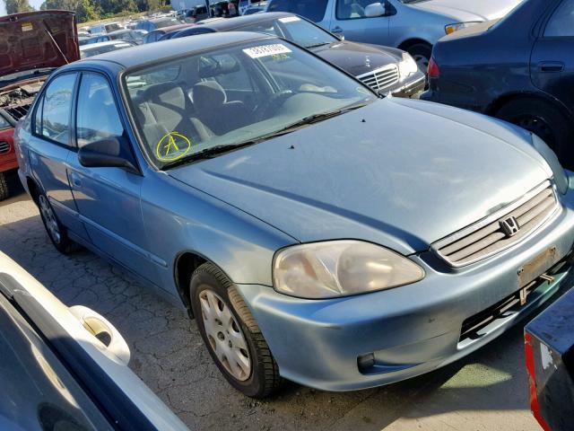2HGEJ6619YH526478 - 2000 HONDA CIVIC BASE Mavi foto 1