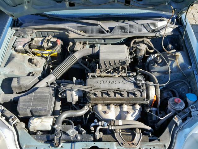2HGEJ6619YH526478 - 2000 HONDA CIVIC BASE Mavi foto 7