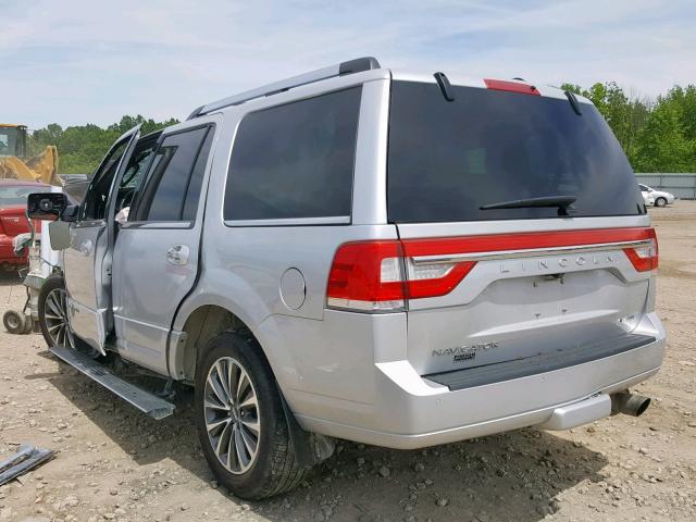 5LMJJ2JT1FEJ02191 - 2015 LINCOLN NAVIGATOR SILVER photo 3