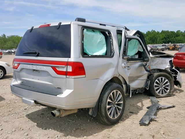 5LMJJ2JT1FEJ02191 - 2015 LINCOLN NAVIGATOR SILVER photo 4