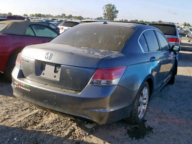 JHMCP26808C037768 - 2008 HONDA ACCORD EXL GRAY photo 4