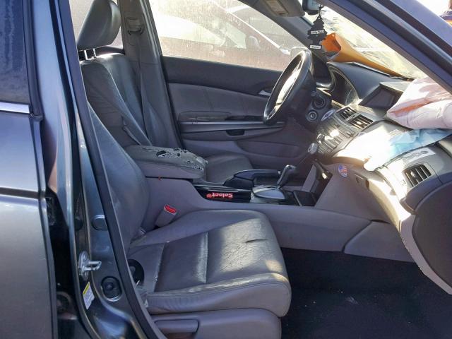 JHMCP26808C037768 - 2008 HONDA ACCORD EXL GRAY photo 5