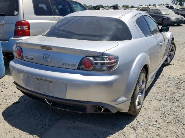 JM1FE173540116902 - 2004 MAZDA RX8 SILVER photo 4