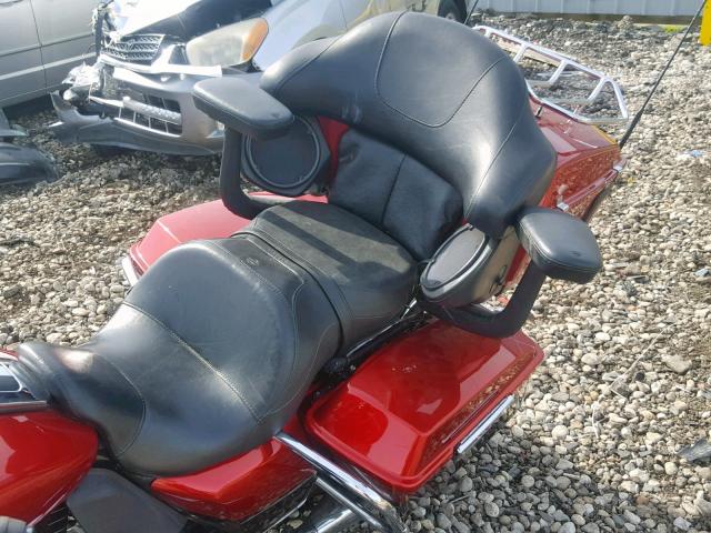 1HD1KEM15DB657125 - 2013 HARLEY-DAVIDSON FLHTK ELEC RED photo 6