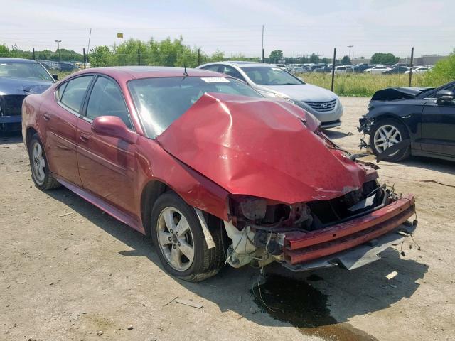 2G2WS542451164297 - 2005 PONTIAC GRAND PRIX RED photo 1