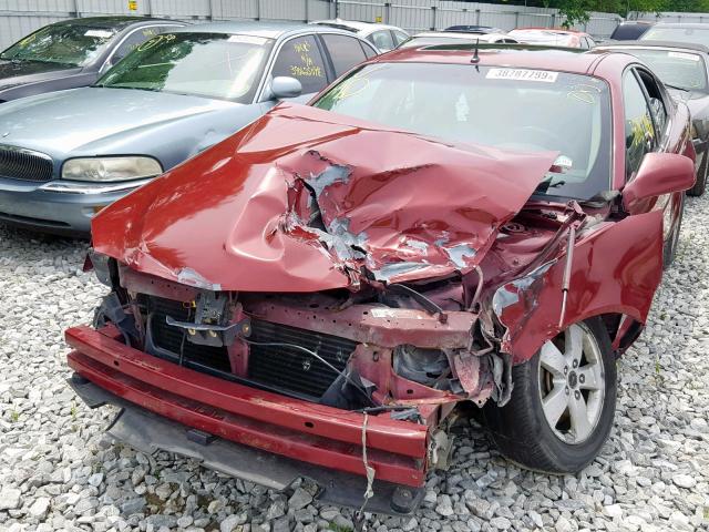 2G2WS542451164297 - 2005 PONTIAC GRAND PRIX RED photo 9