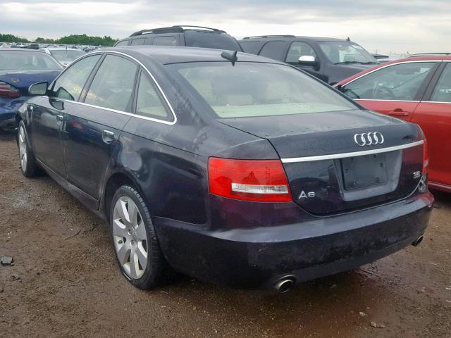 WAUDG74FX5N058466 - 2005 AUDI A6 3.2 QUA BLACK photo 3