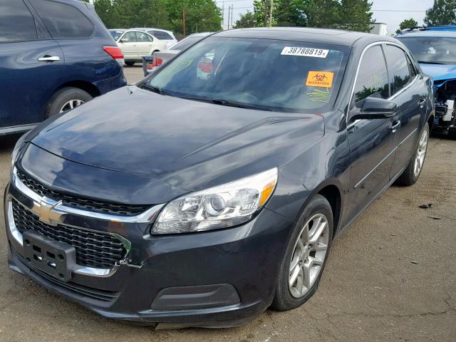 1G11C5SL7EF273580 - 2014 CHEVROLET MALIBU 1LT CHARCOAL photo 2