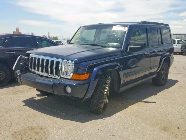 1J8HG48K26C180819 - 2006 JEEP COMMANDER BLUE photo 2