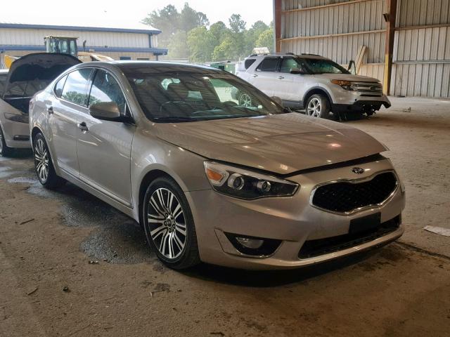 KNALN4D74E5160760 - 2014 KIA CADENZA PR SILVER photo 1