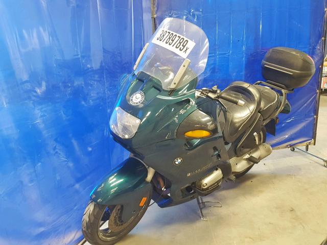 WB10418A8XZC66265 - 1999 BMW R1100 RT TURQUOISE photo 2