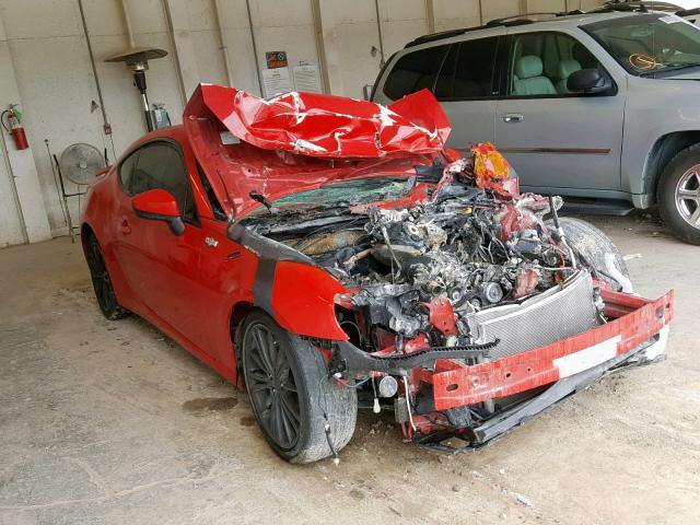 JF1ZNAA16D2724152 - 2013 TOYOTA SCION FR-S RED photo 1