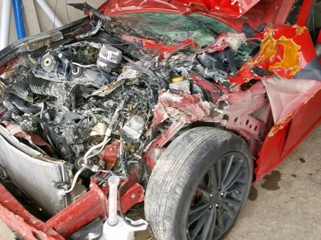 JF1ZNAA16D2724152 - 2013 TOYOTA SCION FR-S RED photo 9