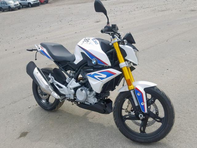 WB30G1107KR857922 - 2019 BMW G310 R WHITE photo 1