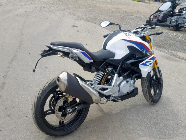 WB30G1107KR857922 - 2019 BMW G310 R WHITE photo 4