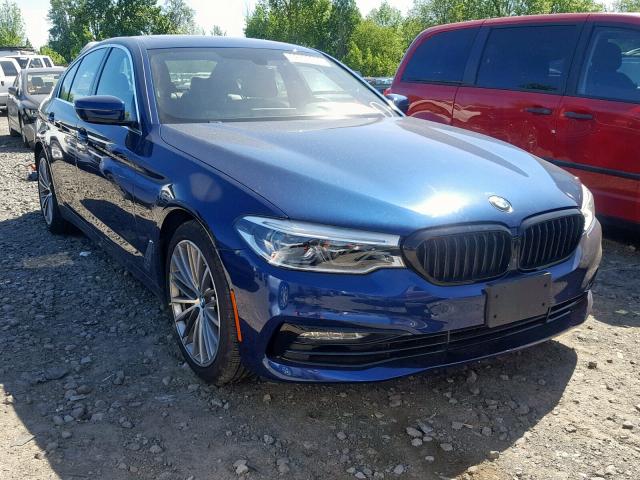 WBAJE7C59JWC55007 - 2018 BMW 540 XI BLUE photo 1