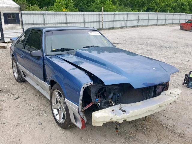 1FABP42E7KF233349 - 1989 FORD MUSTANG GT BLUE photo 1