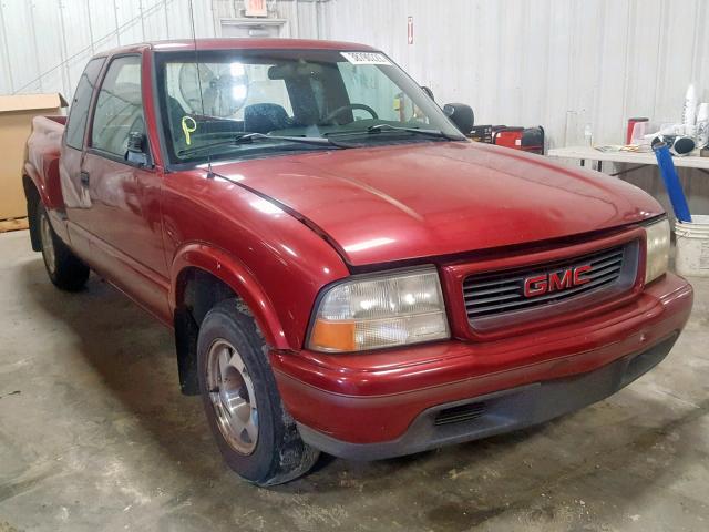 1GTCS1941W8537389 - 1998 GMC SONOMA BURGUNDY photo 1