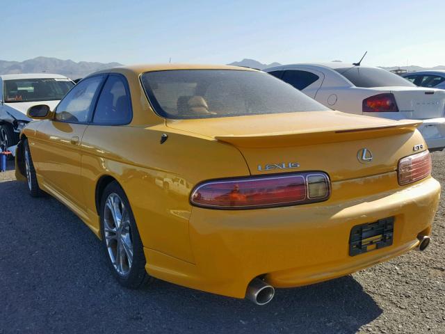 JT8UZ30C5R0038869 - 1994 LEXUS SC 300 YELLOW photo 3