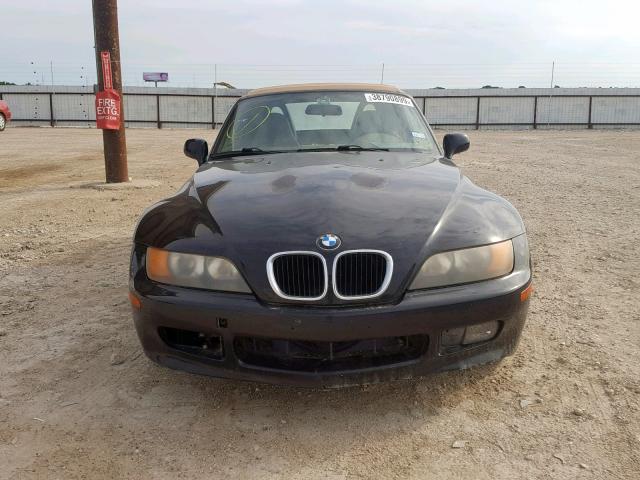 4USCH7320WLD15803 - 1998 BMW Z3 1.9 BLACK photo 9