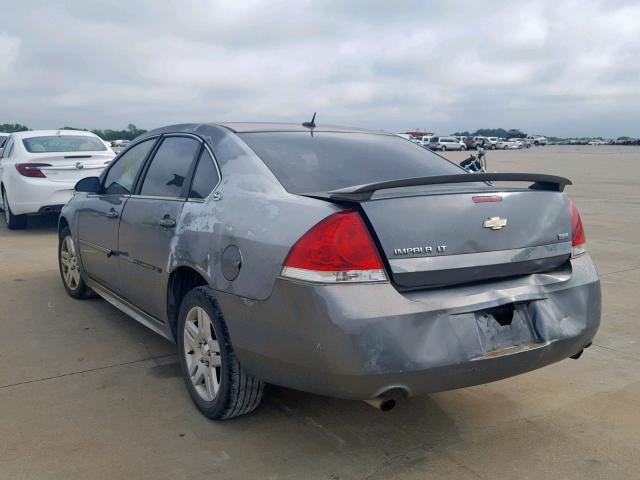 2G1WC57M391122692 - 2009 CHEVROLET IMPALA 2LT GRAY photo 3