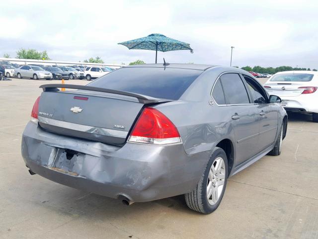 2G1WC57M391122692 - 2009 CHEVROLET IMPALA 2LT GRAY photo 4