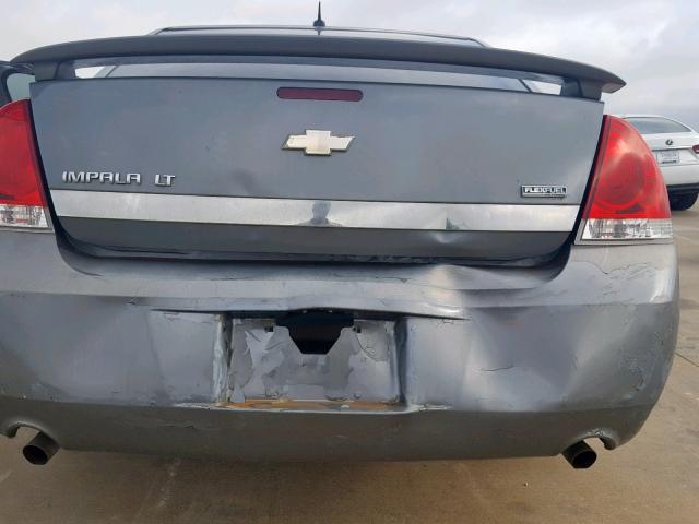 2G1WC57M391122692 - 2009 CHEVROLET IMPALA 2LT GRAY photo 9