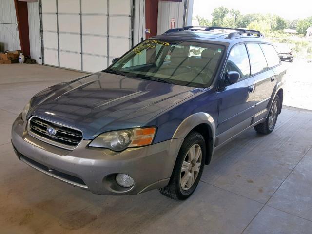 4S4BP62C657376761 - 2005 SUBARU LEGACY OUT BLUE photo 2