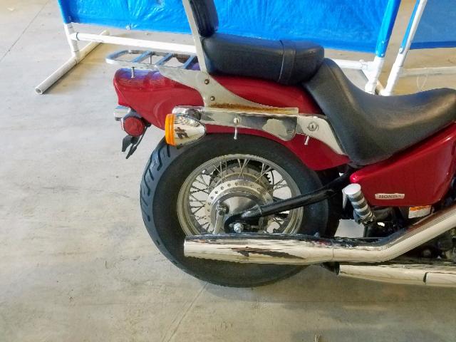 JH2PC21486K711727 - 2006 HONDA VT600 CD BURGUNDY photo 9