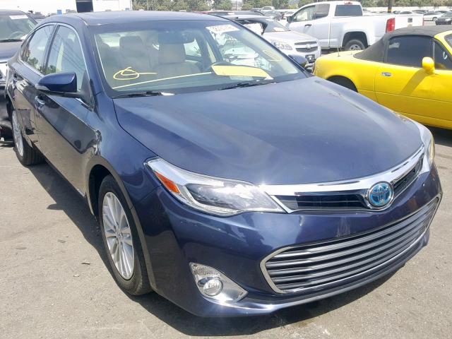 4T1BD1EB4FU043816 - 2015 TOYOTA AVALON HYB BLUE photo 1